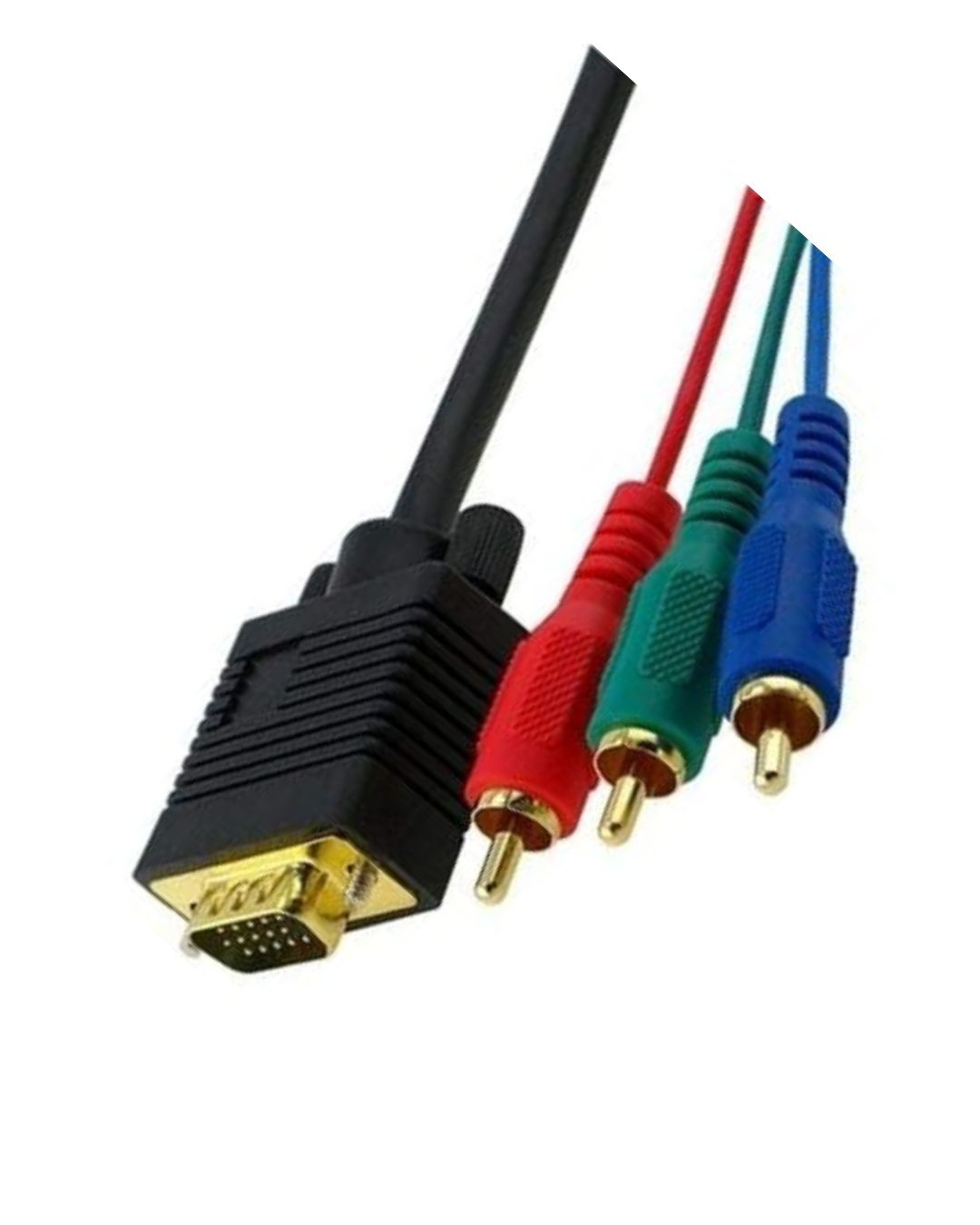 Cable Vga A Rca Para Pc/tv. 5metros