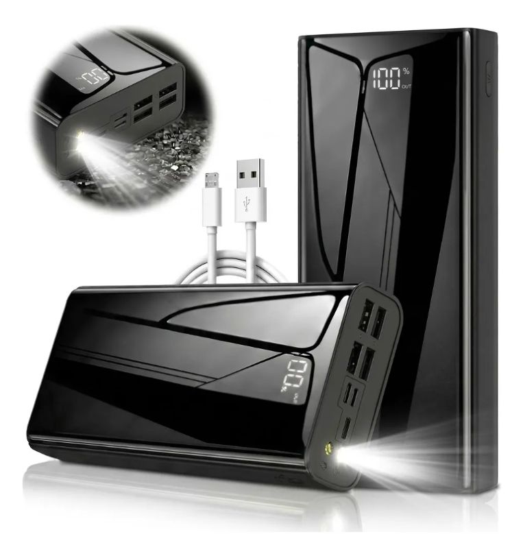 Power Bank Batería Portátil Pila 66w Carga Rápida 50000mah