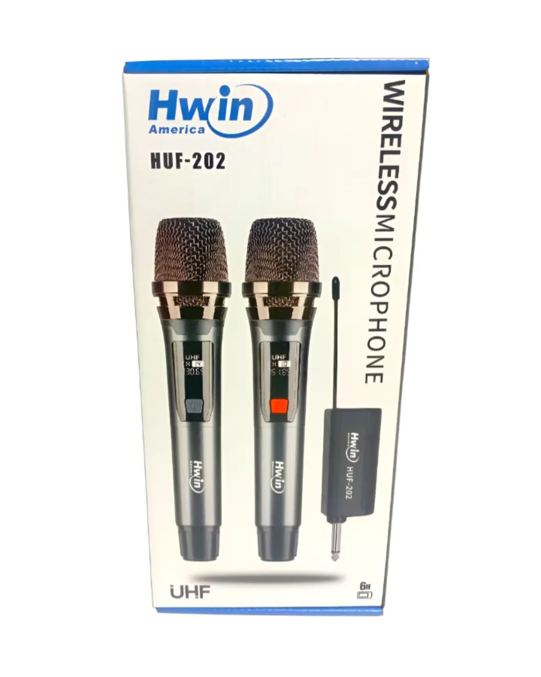 Microfonos Inalambrico profesional (doble) Modelo Huf-202