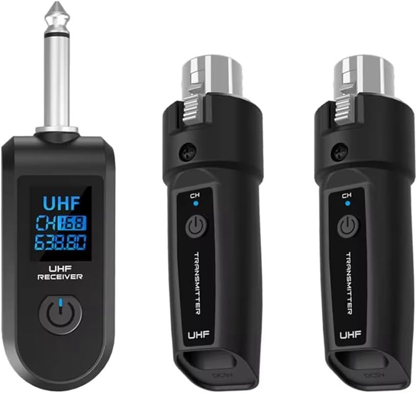 Transmisor Y Receptor Inalámbrico Uhf Xlr Para 2 Micrófonos SL-2
