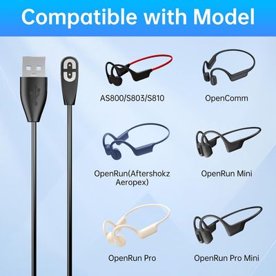 Cable de carga auriculares Shokz de conducción ósea