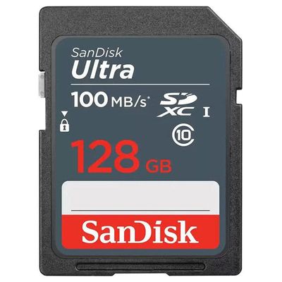 Tarjeta SD SanDisk de 128GB, Clase 10 (Tarjeta SDC)