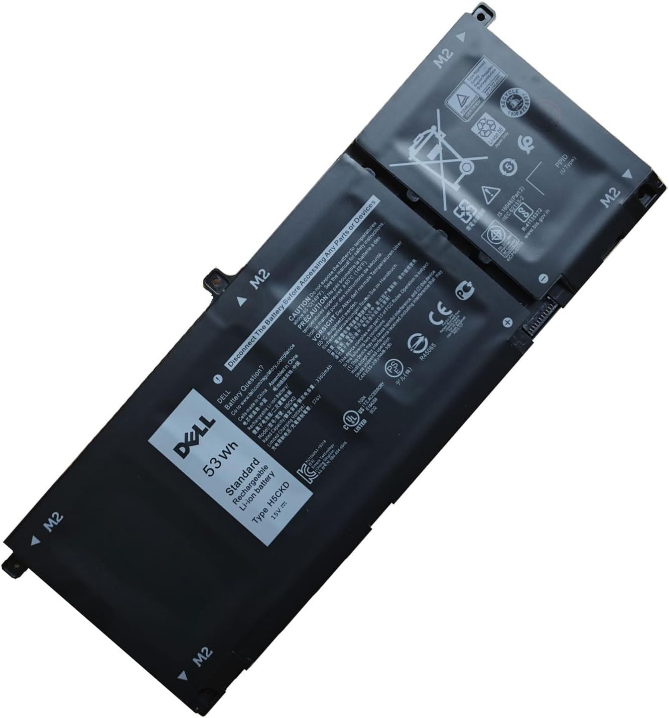 Batería H5CKD para laptop Dell Latitude 3410 3510