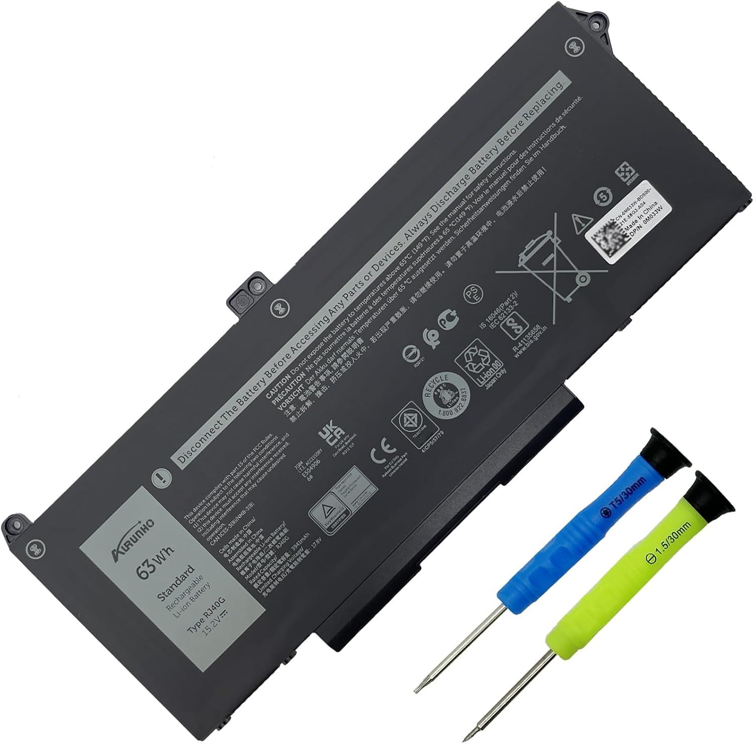 batería RJ40G  para laptop Dell Latitude 14 5420