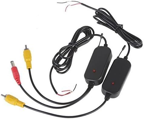 transmisor y receptor de vídeo a color inalámbrico 2.4G para la cámara de reserva del vehículo/cámara delantera del carro