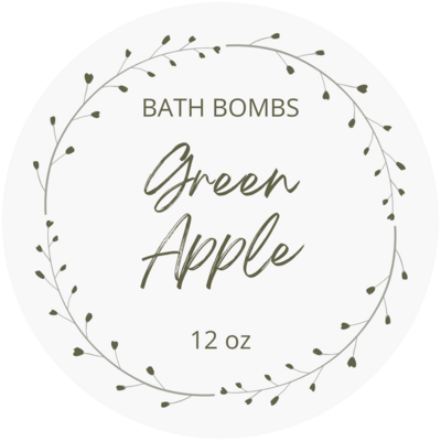 Green Apple Bath Bomb