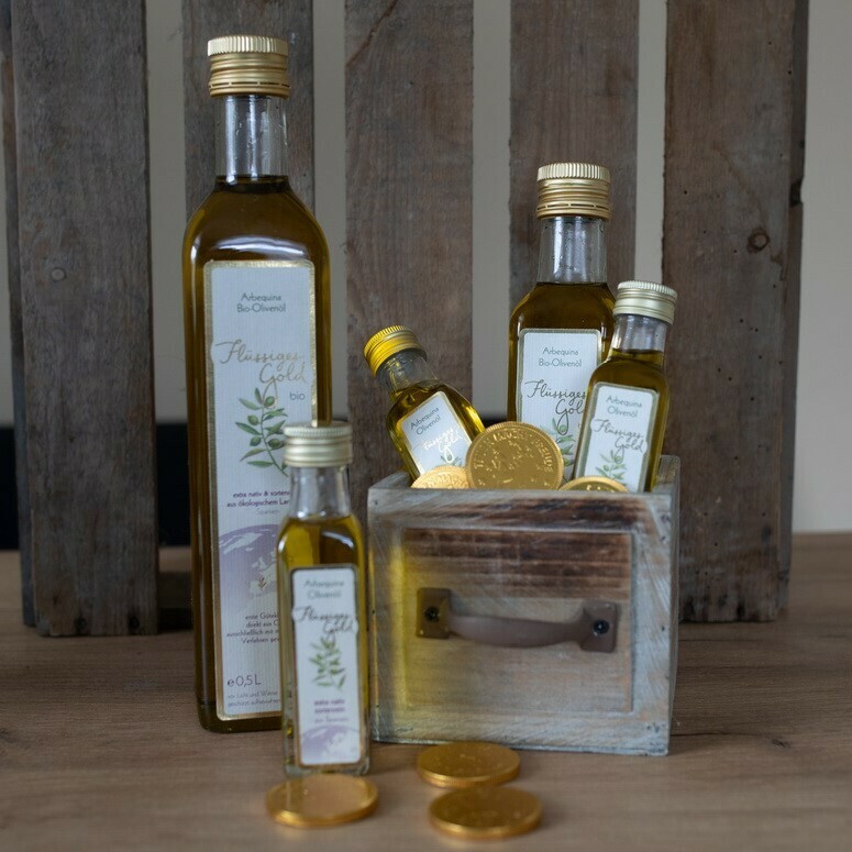 Flüssiges Gold Bio-Arbequina Olivenöl 500ml