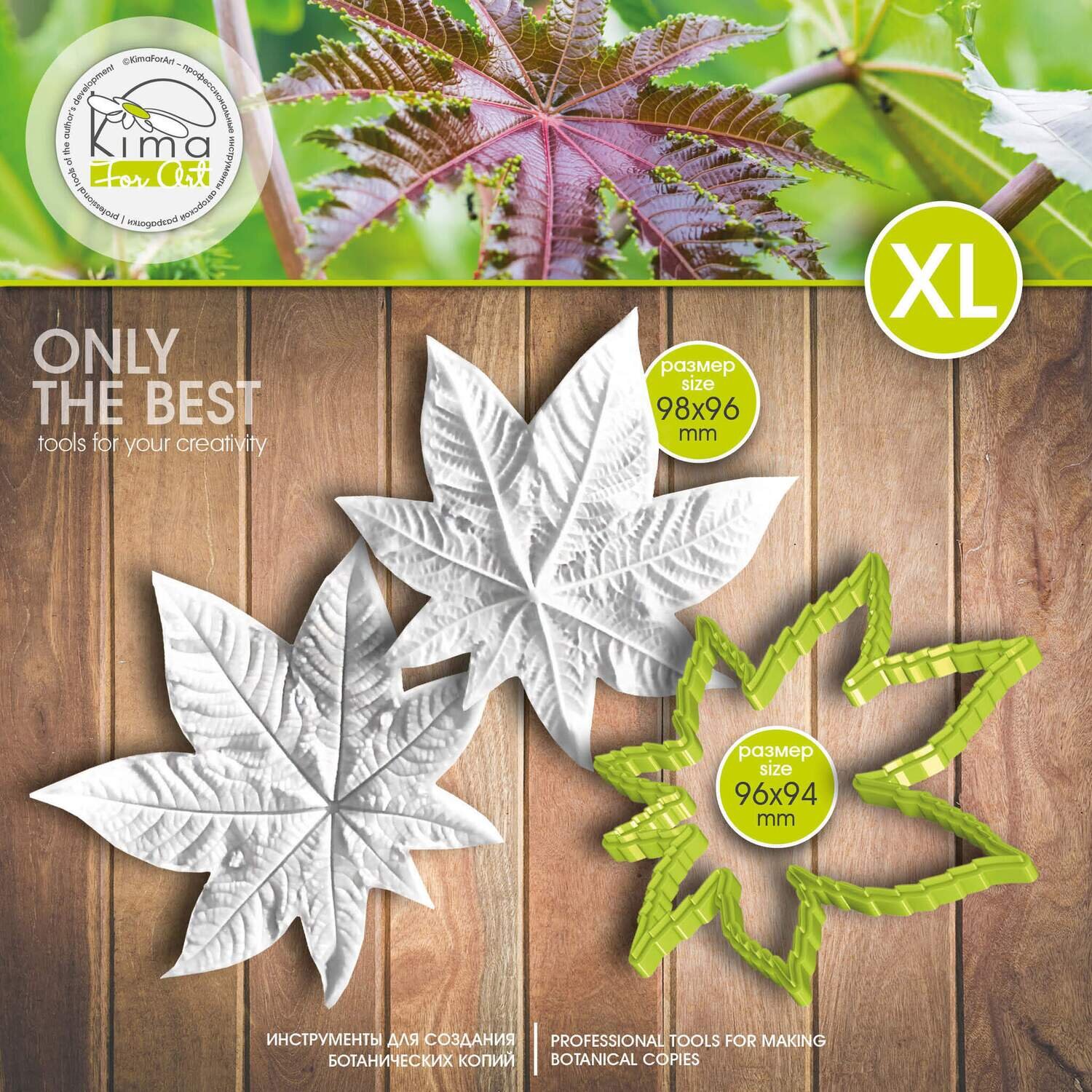 Castor leaf XL