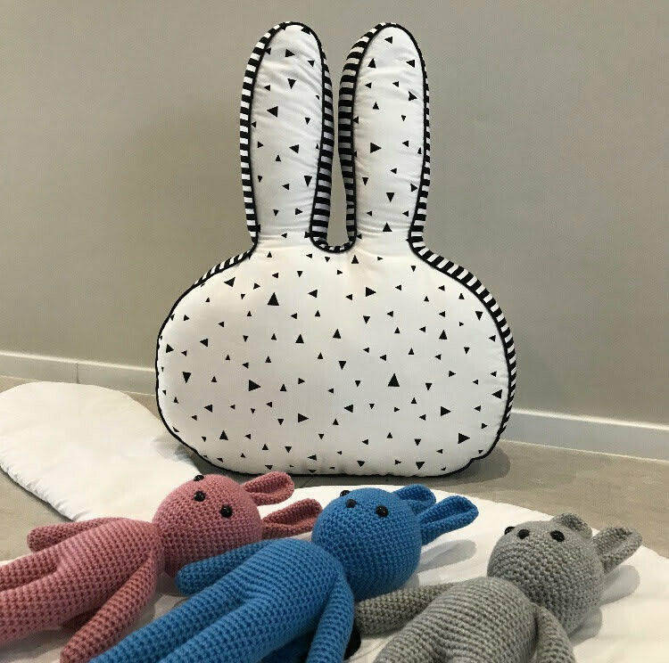 Bunny Fabric Cushion