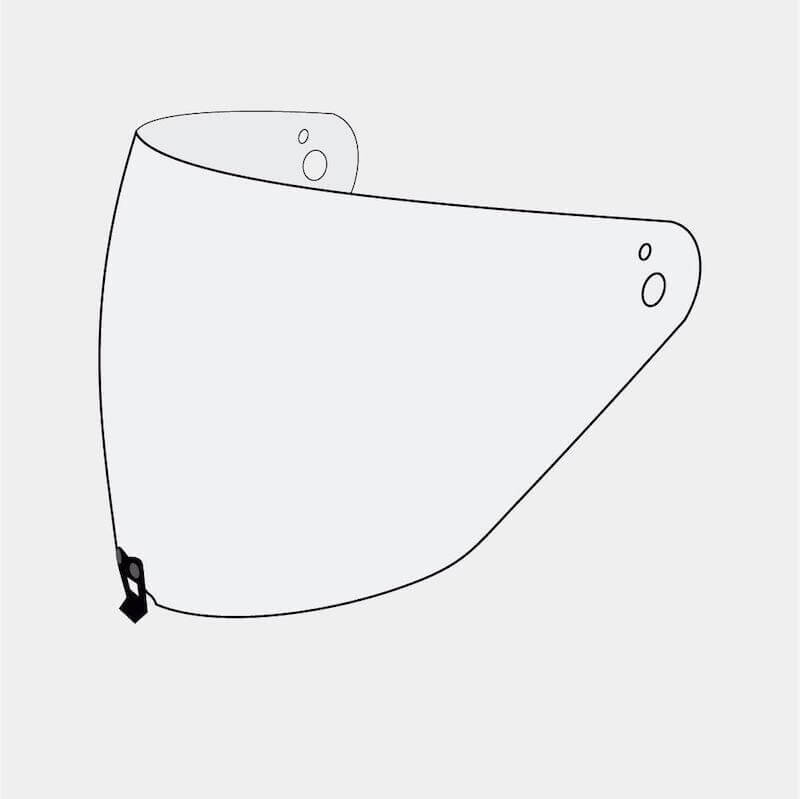 Visière pour casque de parachutisme TFX Tonfly