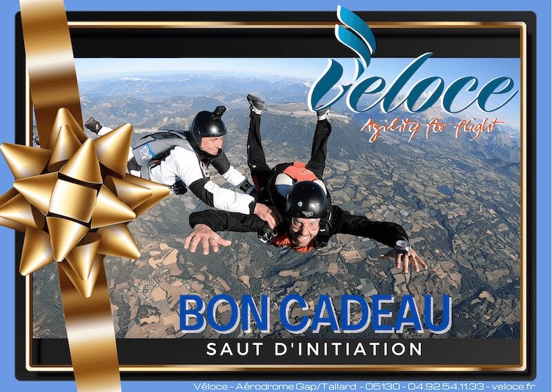 Bon cadeau saut d&#39;initiation à l&#39;autonomie parachutiste