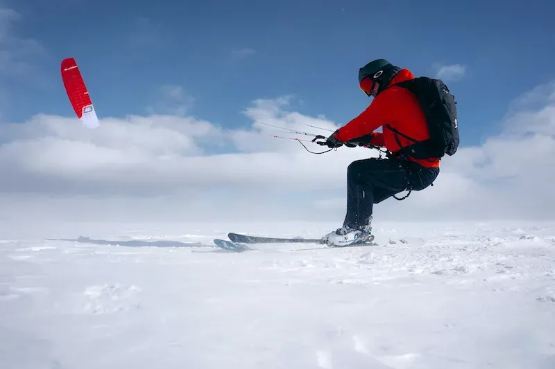 Aile de Snowkite EXP Ozone