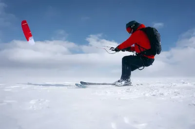 Aile de Snowkite EXP Ozone