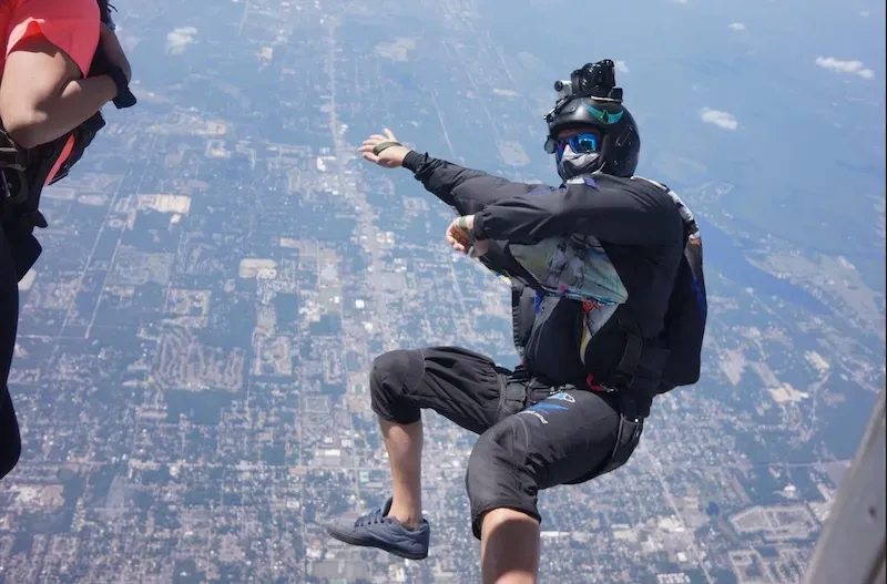 Veste ailes vidéo de parachutisme TRAMONTANA Vertigen