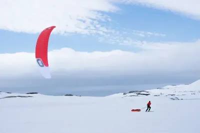 Aile de Snowkite EXP Ozone