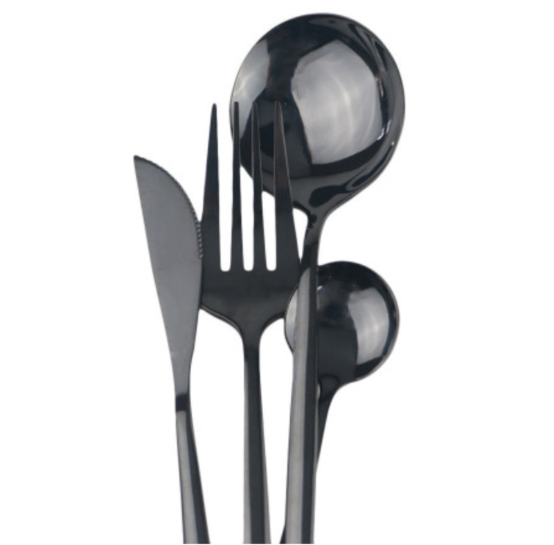 Cuchillería Black Glossy