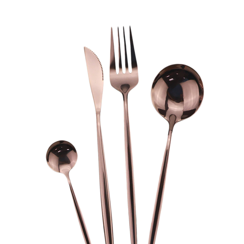 Cuchillería Rose Gold Glossy