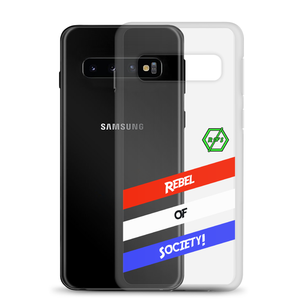 R of S USA Samsung Clear Phone Case