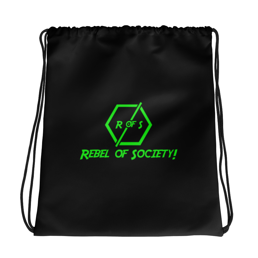 R of S Drawstring bag