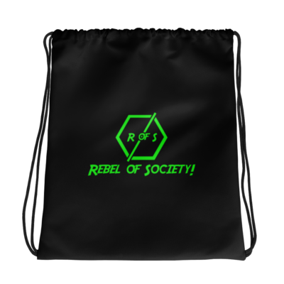 R of S Drawstring bag