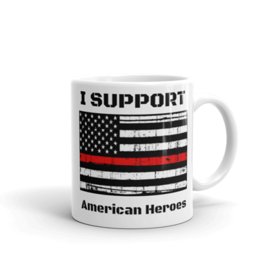 Red Line American Hero Mug