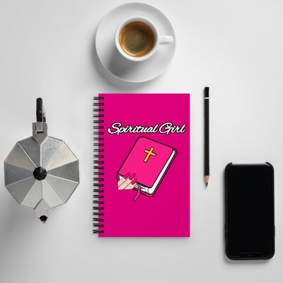 Spiritual Girl Spiral Journal