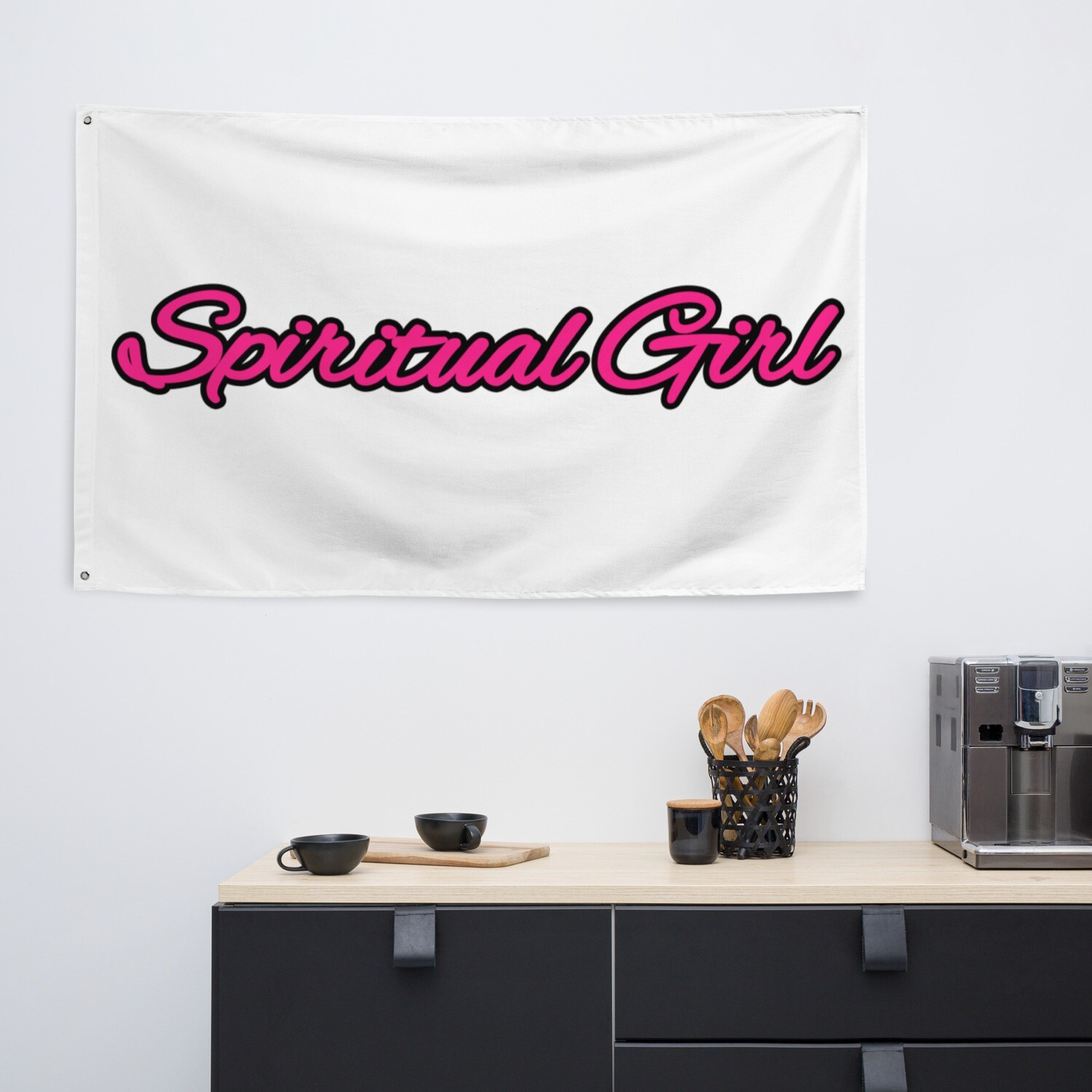Spiritual Girl Flag