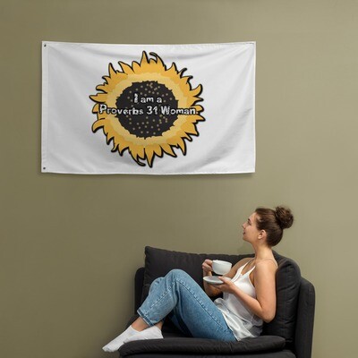Proverbs 31 Woman Flag