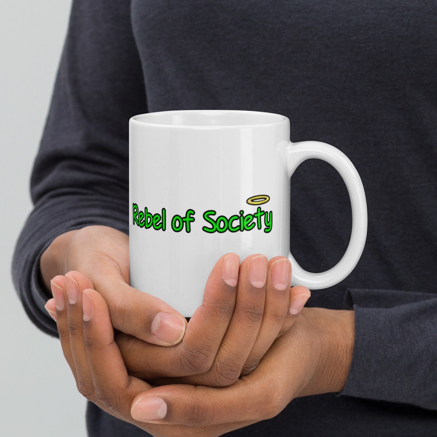 Christian Rebel of Society Mug, Size: 11oz