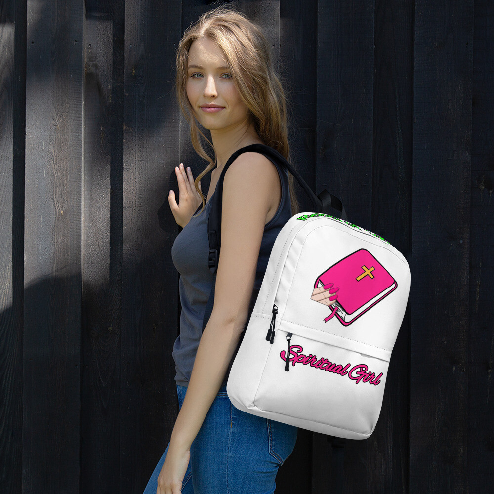 Spiritual Girl Backpack (Only in White)