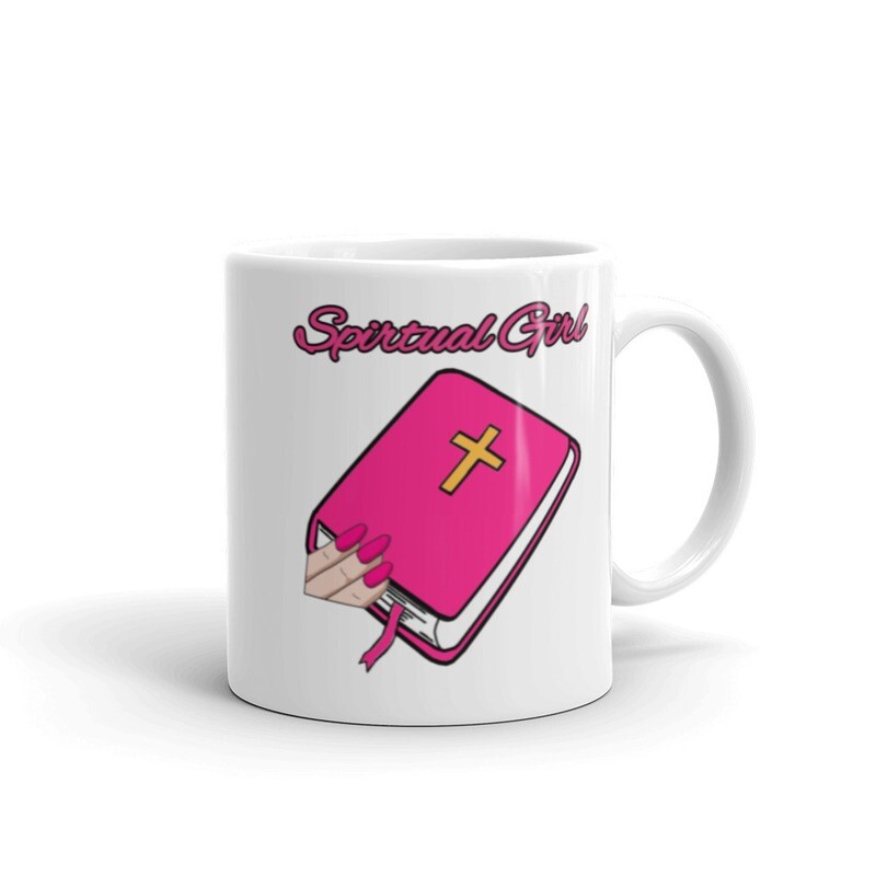Spiritual Girl Glossy Mug