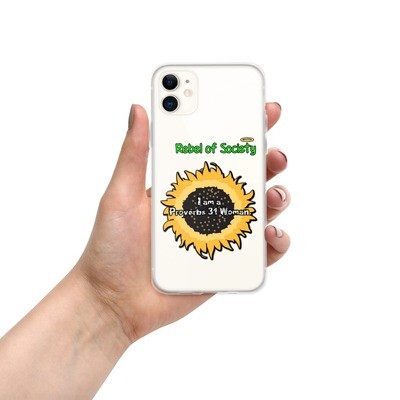 Proverbs 31 Woman (7-13) iPhone Case