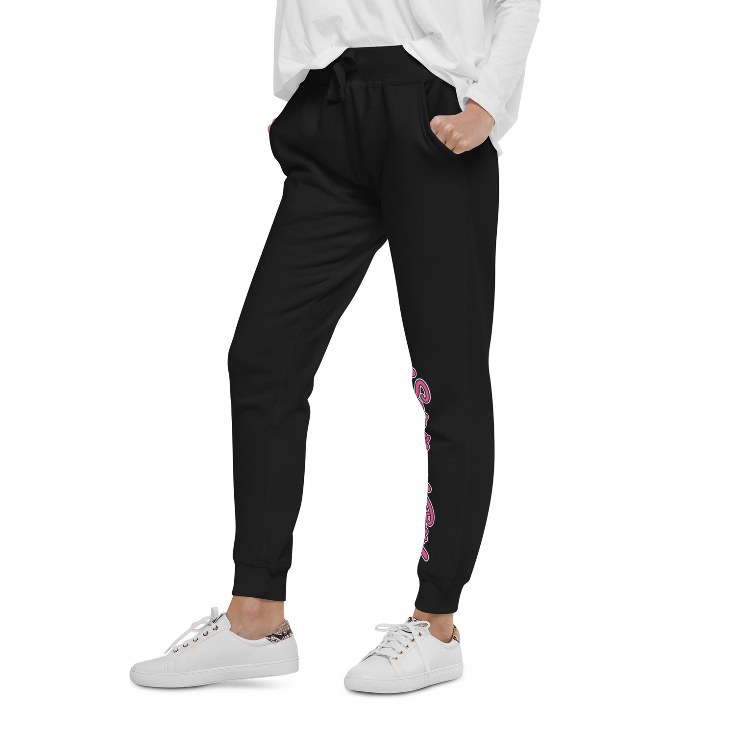 Spiritual Girl Athletic Sweatpants (With 9 Colors & Sizes: XSmall-2XL), Color: Black, Size: XS