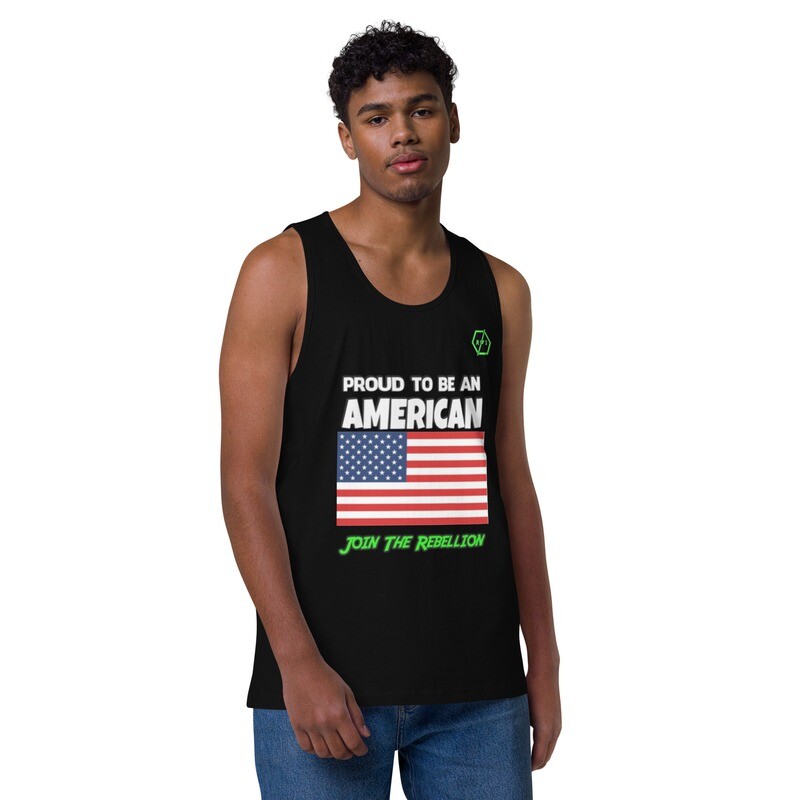 Proud American Men’s Premium Tank-Top