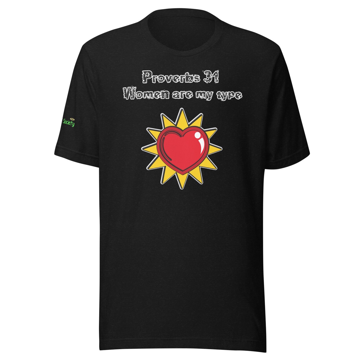 Proverbs 31 Woman Couples-Men's T-Shirt (Now with 10+ Colors & Sizes: Small-4XL)-[For Fathers, Husbands and Boyfriends]