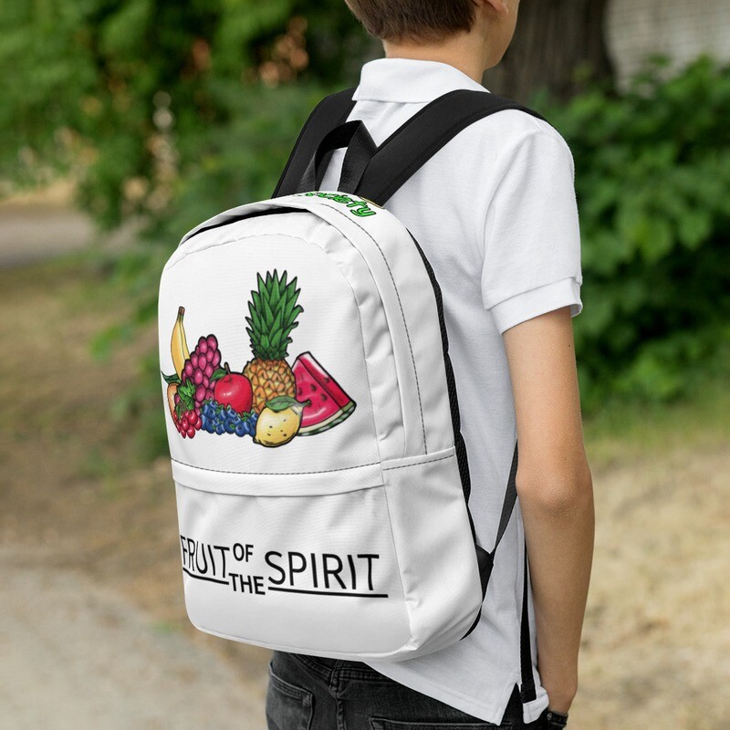 Fruit of the Spirit-Backpack (Only in White)