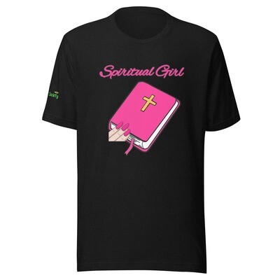 Spiritual Girl-Relaxed T-Shirt (Now with 10 colors & Sizes: XS-4XL)
