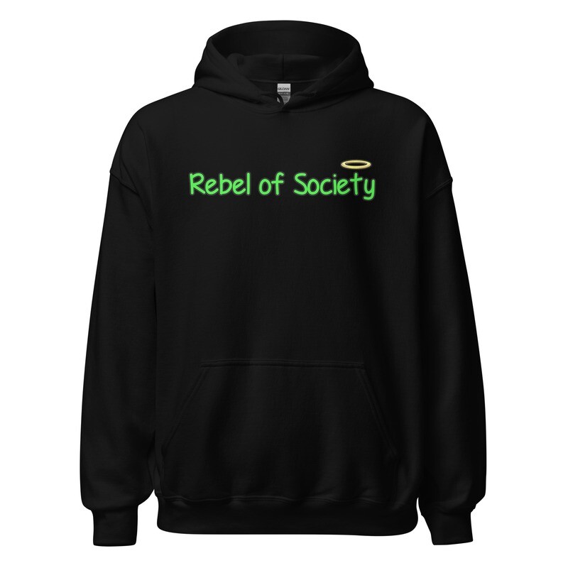 New Christian Rebel of Society Unisex Hoodie (Now with 10+ Colors and Sizes Small-4XL)