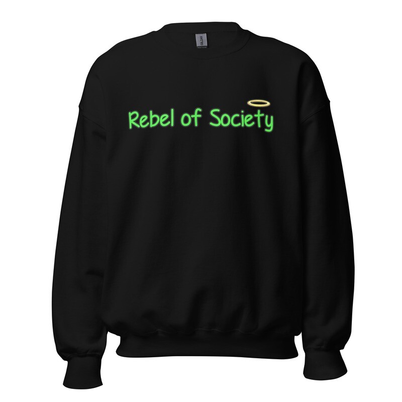 Christian Rebel of Society Unisex Premium Sweatshirt (With 10 Colors & Sizes: Small-3XL)