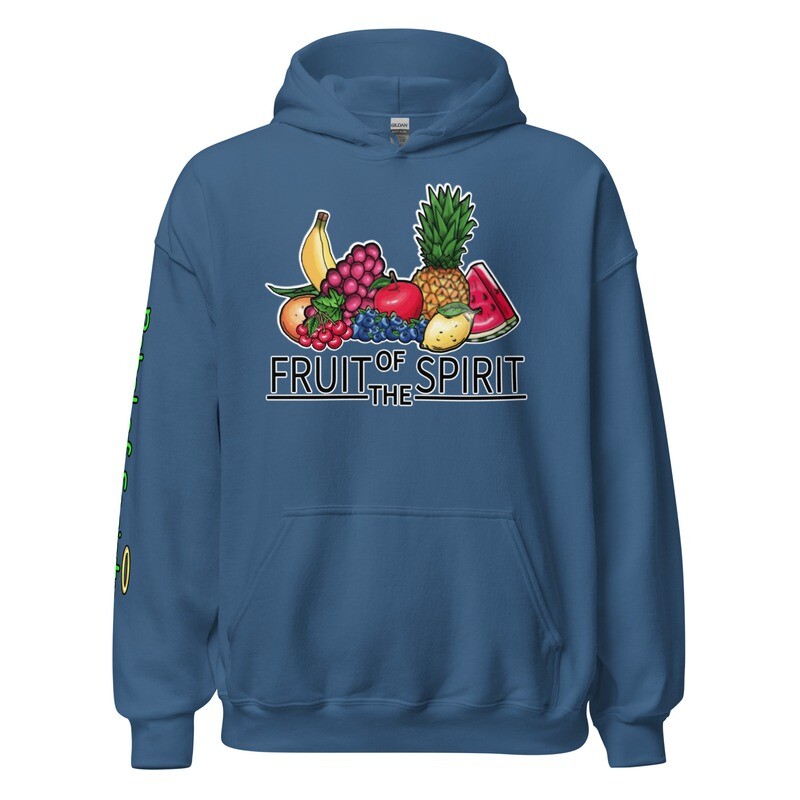 New Fruit of the Spirit-Unisex Hoodie (Now with 10 Colors & Sizes: Small-3XL)