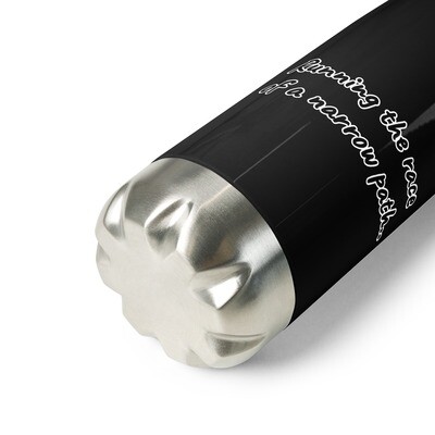 Matthew 7:14 Stainless Steel Water Bottle