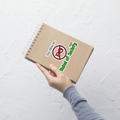 The Bible is NOT PG. Bubble-Free Stickers (3x3, 4x4 & 5.5x5.5)