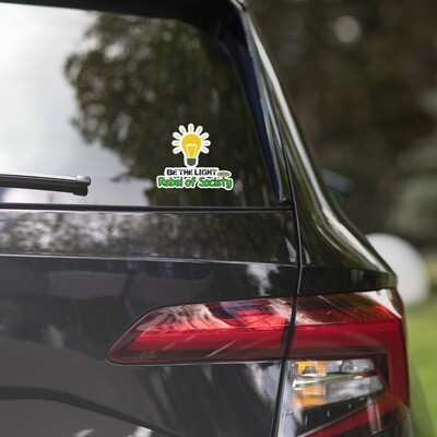Be the Light Bubble-Free Stickers (3x3, 4x4 & 5.5x5.5)