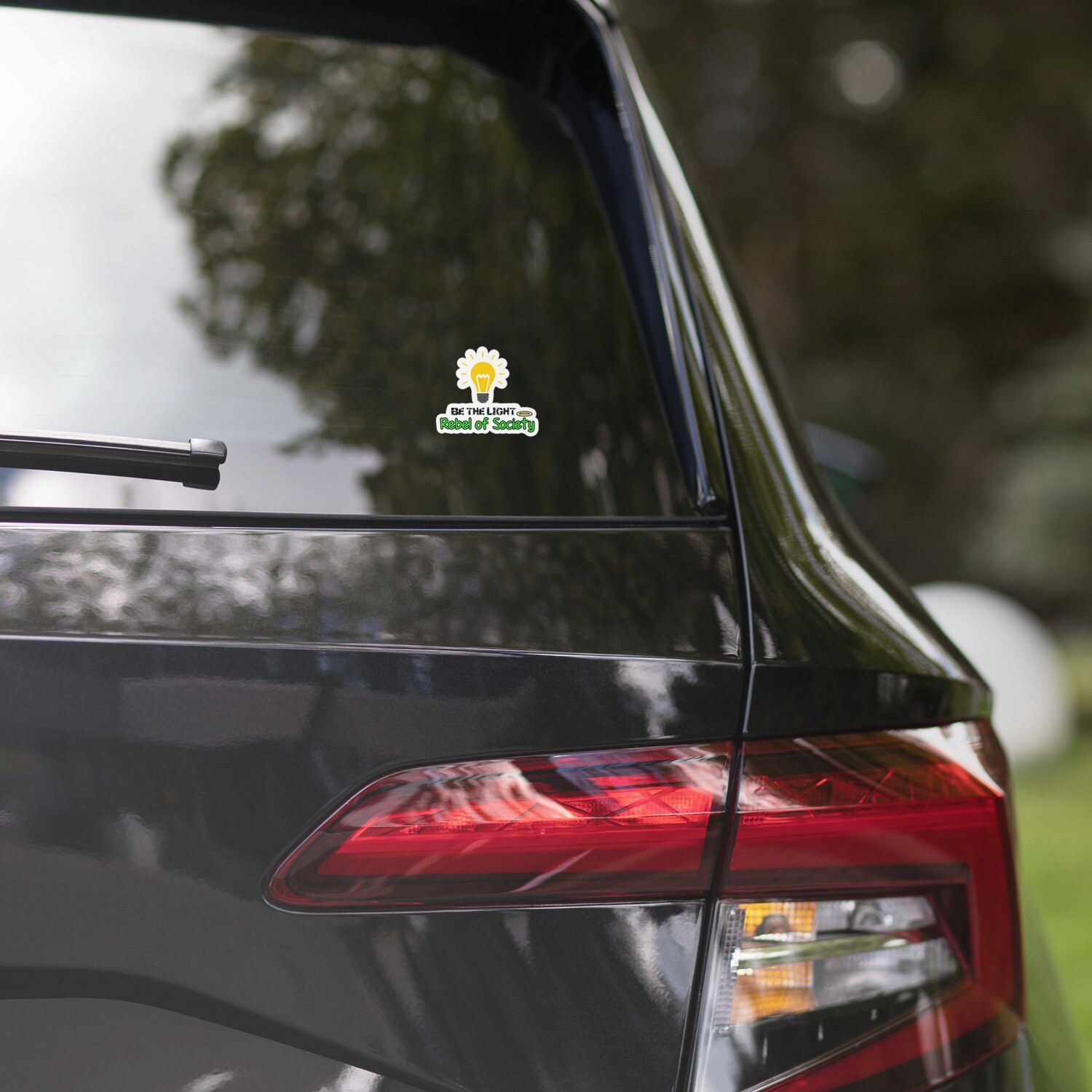 Be the Light Bubble-Free Stickers (3x3, 4x4 & 5.5x5.5), Size: 3x3