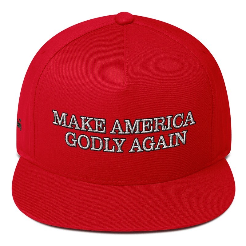 Christian Mock MAGA-Flat Bill Cap