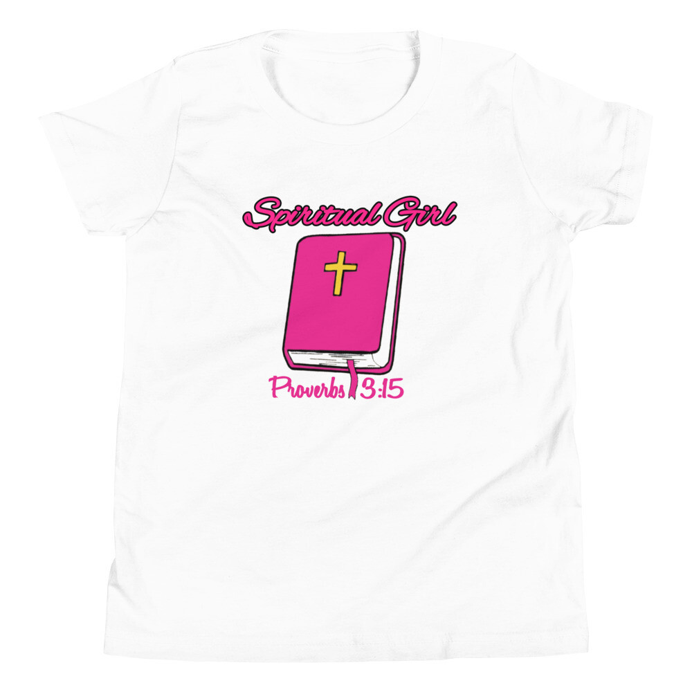 Spiritual Girl-Girls Youth Short Sleeve T-Shirt