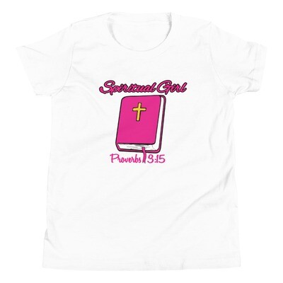Spiritual Girl-Girls Youth Short Sleeve T-Shirt