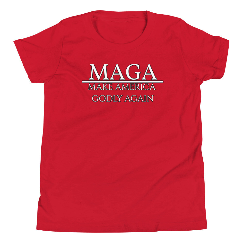(MAGA) Make America Great Again-Youth Short Sleeve T-Shirt