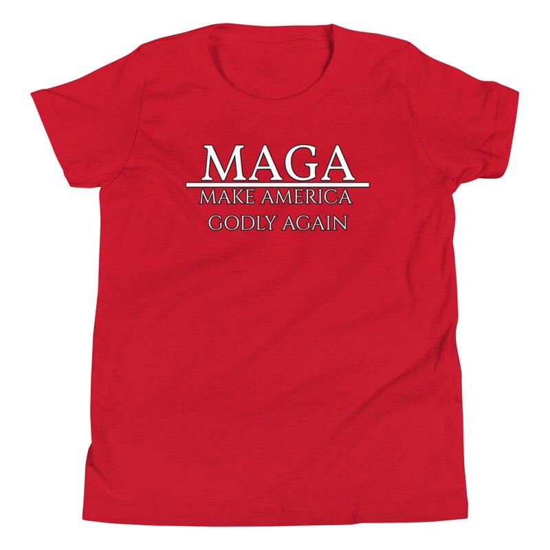 (MAGA) Make America Great Again-Youth Short Sleeve T-Shirt