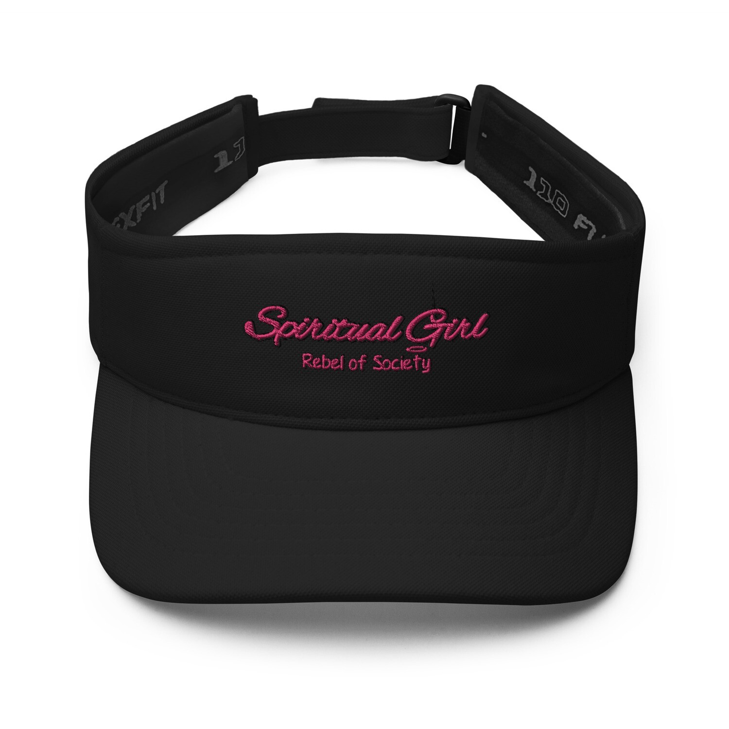 Spiritual Girl-Visor (In 4 Colors), Color: Black